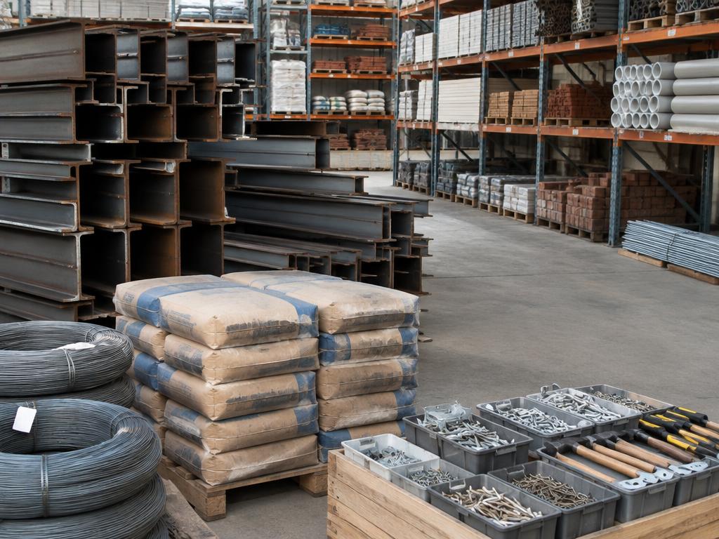 Materiales de construcción y ferretería